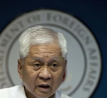 菲律宾前外长呼吁中国在东海问题上持温和态度