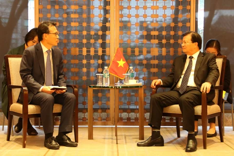越南政府副总理郑廷勇高度评价韩国企业的地位和作用
