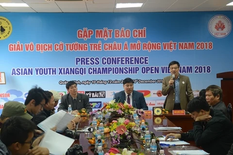 100多名棋手参加2018年越南亚洲青年象棋公开赛