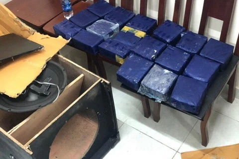 胡志明市：逮捕两名非法运输19公斤合成毒品的嫌犯