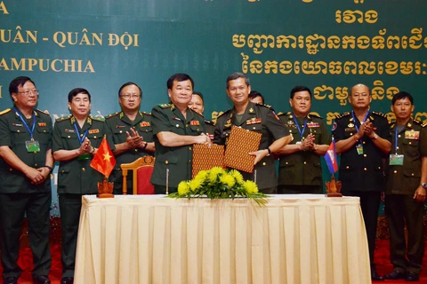 越柬加强合作维护边境稳定