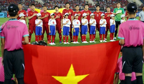 越南国足队为2019年亚洲杯备赛