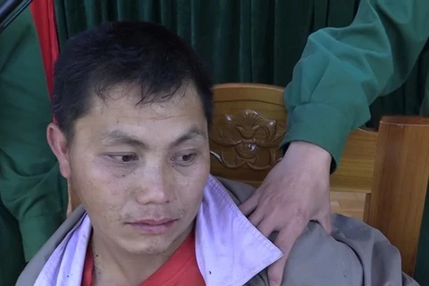 乂安省：一名老挝籍毒贩在乂安省边境地带被抓