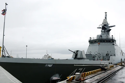 泰国海军护卫舰代表团访问岘港市