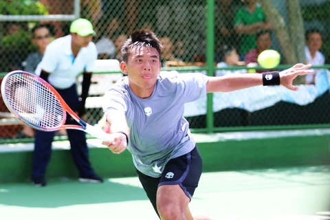 2019年越南男网公开赛：李黄南击败位居世界第370的强劲对手