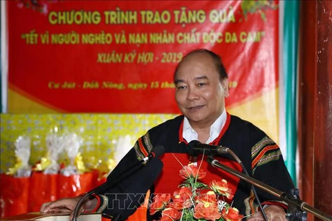 政府总理阮春福在得农省开展春节走访慰问活动