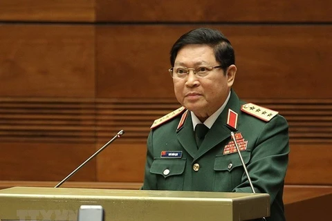 越南高级军事代表团出席老挝人民军成立70周年