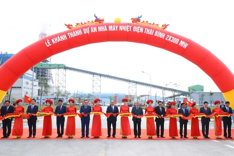 政府总理阮春福出席太平省多个重点项目动工仪式