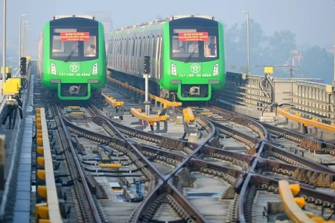 河内轻轨吉灵—河东线项目预计将于2019年4月正式投产运行