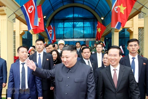 朝鲜最高领导人金正恩对越南进行正式友好访问：越朝关系中的历史里程碑
