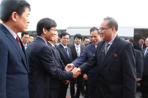 朝鲜劳动党高级代表团访问海阳省