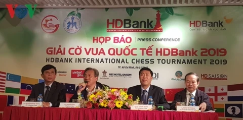 300余名国际象棋棋手将参加2019年HDBank国际象棋比赛