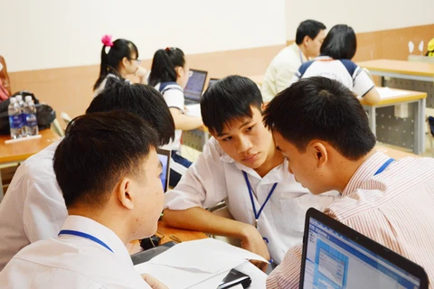 越南与日本合作培训和交换科技学生