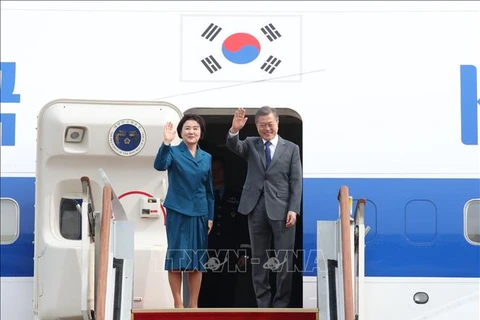韩国总统文在寅结束东南亚三国之行
