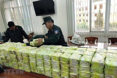 越南破获一起特大贩毒案缴获毒品300公斤