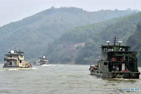 第80次中老缅泰湄公河联合巡逻执法行动结束