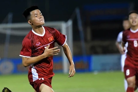 2019年越南国际U19足球赛： 越南U19足球队1-0击败中国U19足球队 晋级决赛