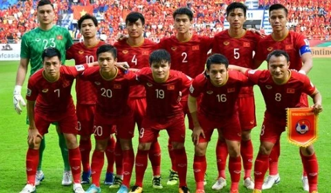 越南国足排名世界第98位