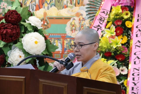 旅居韩国越南佛教信徒协会心系祖国家乡海洋岛屿