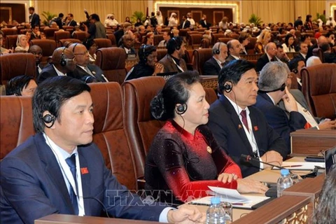 越南国会主席阮氏金银圆满结束对摩洛哥、法国、欧洲议会的访问和出席IPU-140之旅