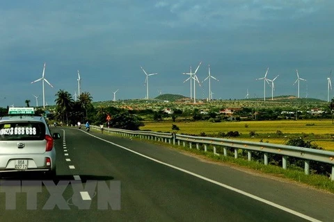 越南广治省投资逾1.53万亿越盾兴建风力发电厂