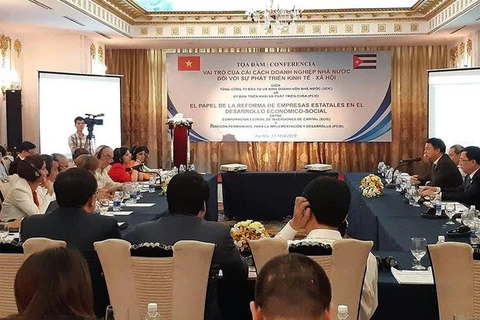 越南与古巴分享国有企业改革经验