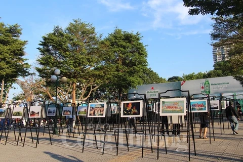 岘港市文化遗产空间图片展展示城市魅力
