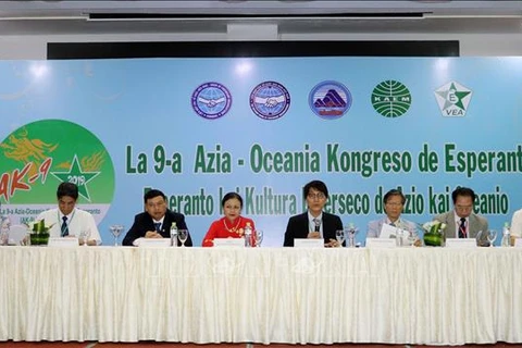 第9届亚洲和大洋洲世界语大会在岘港开幕