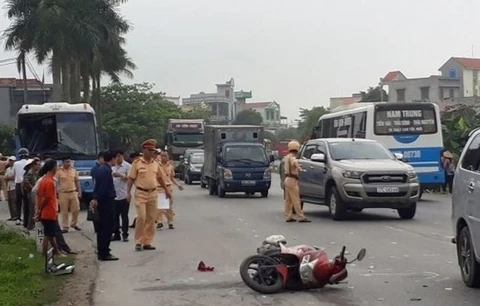 越南五天假期：96人因交通事故死亡