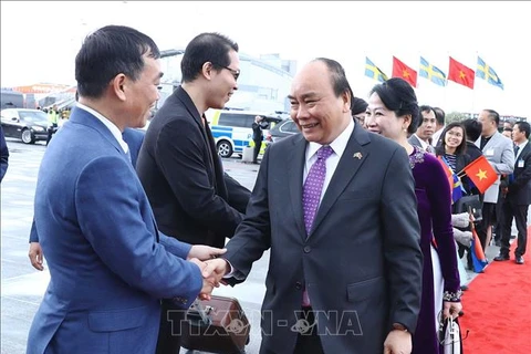 越南政府总理阮春福圆满结束对瑞典的正式访问之旅​
