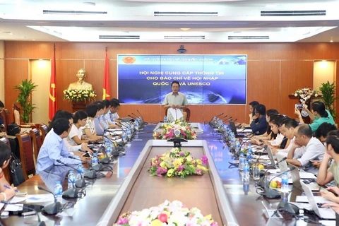 越南信息传媒部向新闻媒体提供关于融入国际社会和UNESCO的信息
