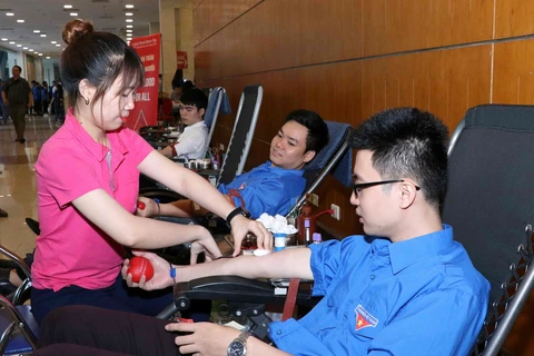 通过献血活动传播美好价值