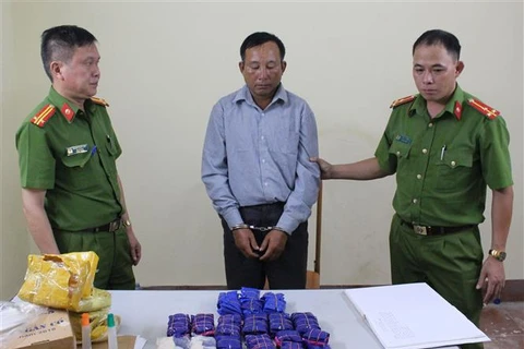 山罗省公安厅抓获非法运输2.96万粒合成毒品的犯罪嫌疑人