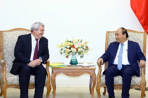 越南政府总理阮春福会见捷克众议院副议长菲利普