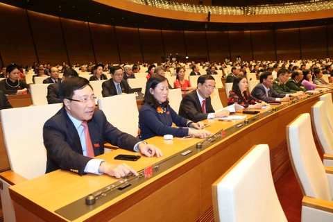 越南国会表决通过第七次会议专题询问活动的决议