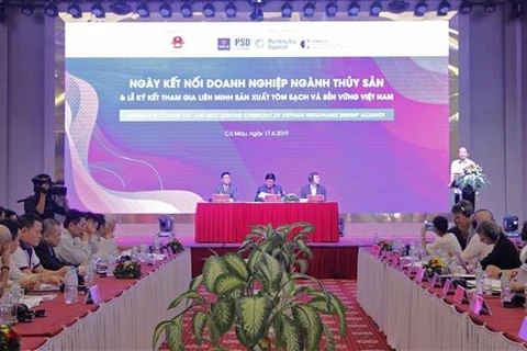 越南安全和可持续虾类生产联盟正式成立