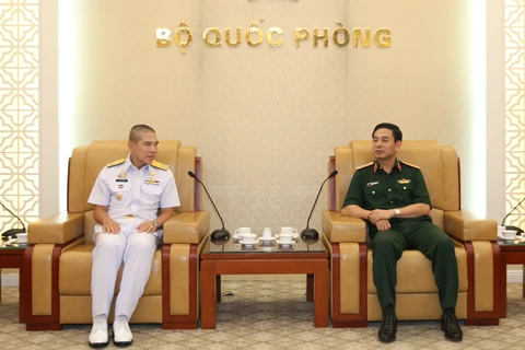 越泰两国军队加强海事安全合作