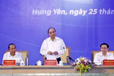 政府总理阮春福：北部重点经济区继续发挥全国政治、经济和文化中心