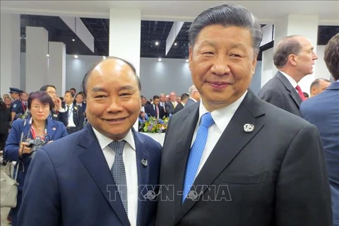 G20峰会：越南政府总理与参会各国领导人和国际组织领导会晤