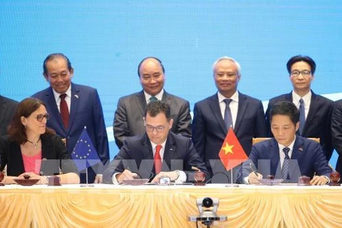 澳大利亚媒体报道关于越南与欧盟签署自由贸易协定的信息