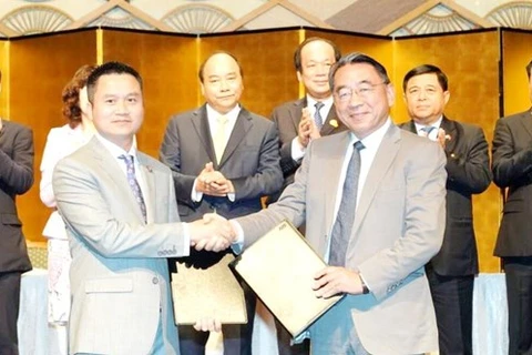 越南国家油气集团和日本JXTG集团签署关于LNG和Gas的合作备忘录