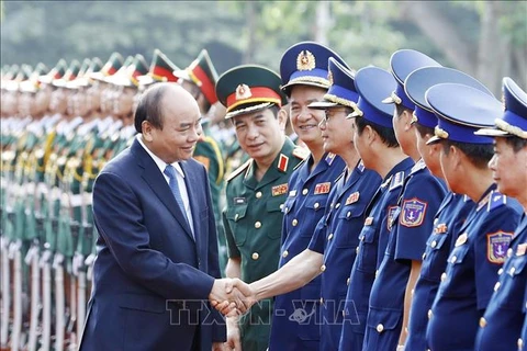 阮春福：越南海警责任重大使命光荣