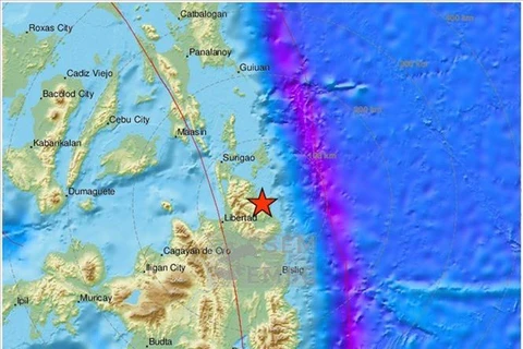 菲律宾南部发生5.8级地震 造成多人受伤