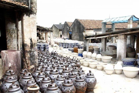 钵场陶瓷村将成为河内手工艺村旅游的一大亮点