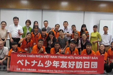 友好访问日本之旅给越南少年留下难忘的体验