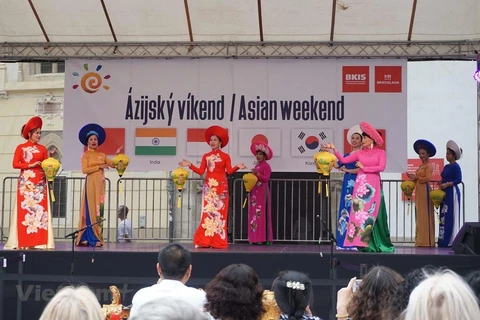 充满越南特色的“ASIAN WEEKEND 2019”文化节在斯洛伐克举行