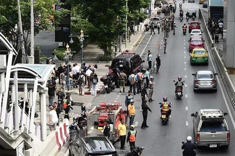 泰国曼谷爆炸事件 9名嫌犯被捕
