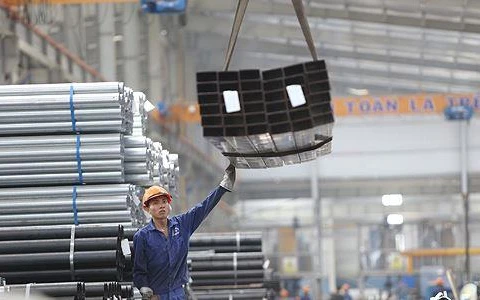 越南和发集团钢材产品征服南方市场 