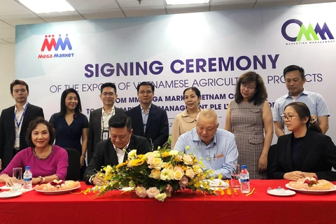 MM Mega Market（越南）公司今年9月向新加坡出口首批农产品