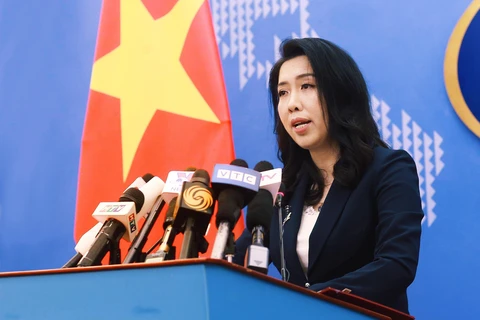 越南外交部发言人：要求中国停止侵犯行为并从越南专属经济区撤出全部船队